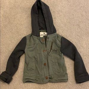 Kids Abercrombie cargo jacket.